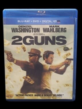 BLU-RAY+DVD "2 GUNS" 2 DISC SET